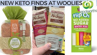 Woolworths keto grocery haul  new keto products Australia [upl. by Drummond]