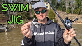 Swim Jig Giant  Alabama Bass Fishing [upl. by Bael]