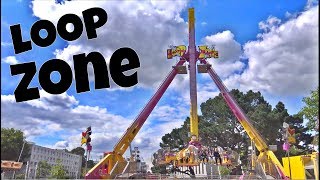 Fête Foraine  Loop Zone  Festival Interceltique  Fun Fair  Lorient  Bretagne Sud  56  France [upl. by Nah]