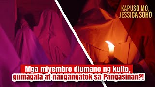 Mga miyembro diumano ng kulto gumagala at nangangatok sa Pangasinan  Kapuso Mo Jessica Soho [upl. by Kermie]