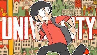 🏢 Welcome to your UNIVERSITY LIFE  A cartoon vlog by Antik Mahmud [upl. by Nahtanoj356]