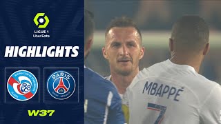 RC STRASBOURG ALSACE  PARIS SAINTGERMAIN 1  1  Highlights  RCSA  PSG  20222023 [upl. by Akeemat]