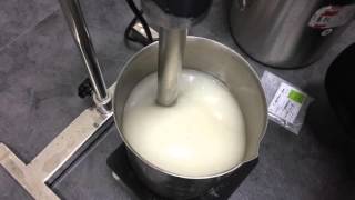 Xanthan Gum 2 powder wetting in water [upl. by Novart]