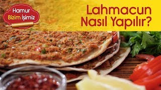 Evde Lahmacun Nasıl Yapılır [upl. by Ynnavoj84]