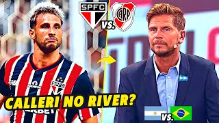 TV ARGENTINA DIZ QUE RIVER PLATE QUER O CALLERI DO SÃO PAULO [upl. by Maddeu]