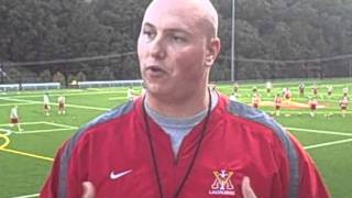 Fall Practice talk with VMI Head Lacrosse Coach Brian Anken [upl. by Tebazile]