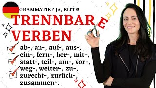 🇩🇪TRENNBARE VERBEN 18 trennbare Präfixe [upl. by Jezreel]