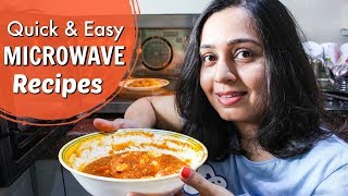 Microwave Cooking  5 Easy Microwave Recipes [upl. by Lemert]