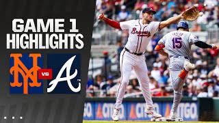 Mets vs Braves Game 1 Highlights 93024  MLB Highlights [upl. by Ecilef]