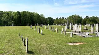 Bullock Creek Presbyterian Church Cemetery near Sharon So Carolina [upl. by Esiuole583]