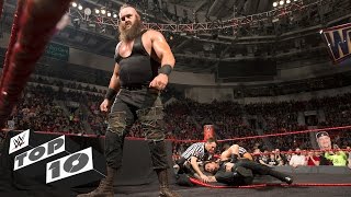 Superstars who broke the ring WWE Top 10 [upl. by Yruy310]