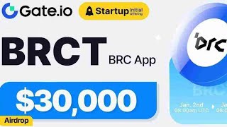 BRCT Airdrop Get Earn Free BRCT Tokens  BRC App [upl. by Pamelina]