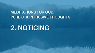 OCD Meditations – 2 Noticing [upl. by Alvie]