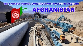 The largest tunnel construction project in western Afghanistan [upl. by Oletta]