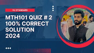 Mth101 Quiz 2 Solution 2024 mth101 quiz2 2024 [upl. by Narmis]