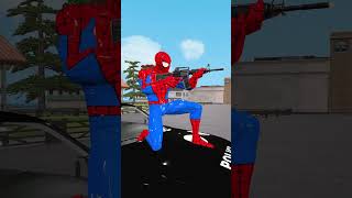 Dinosaur Trex attack spider Man vs Siren head shorts spiderman dinosaur [upl. by Gypsie134]