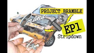 Mk3 Cortina  PROJECT BRAMBLE EP1 [upl. by Ahsimek]