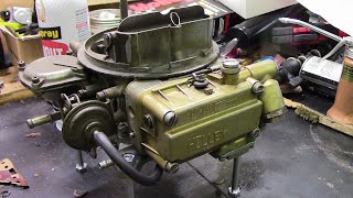 1967 Corvette Holley Carburetor Rebuild [upl. by Inaoj373]