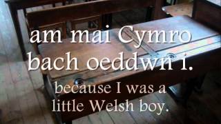 Cân yr Ysgol  Dafydd Iwan geiriau  lyrics [upl. by Hacim536]