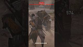 bayek of siwa epic fight assassins creed origins combat ubisoft shorts [upl. by Nairdna]