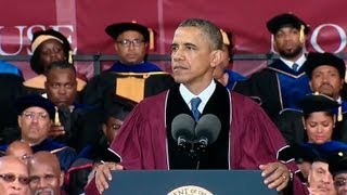 President Obama Delivers Morehouse College Commencement Address [upl. by Arno]