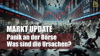 Markt Update  Panik an der Börse  Was sind die Ursachen [upl. by Pantin784]