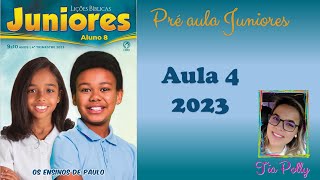 Pré Aula Juniores CPAD Lição 4 A oferta Verdadeira [upl. by Fran313]