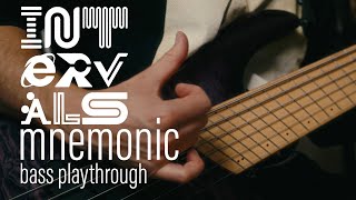 intervals  mnemonic bass playthrough  JacobUmansky [upl. by Ahsina]