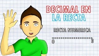 📌 Ubicar DECIMALES en la RECTA NUMÉRICA 💪  Super fácil [upl. by Eiramnerual]