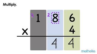 Multiplication With Regrouping [upl. by Jacquet226]