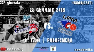 Fenera Chieri vs LPM Bam Mondovì Pallavolo Serie A2 5a giornata rit 28 01 2018 [upl. by Leatri447]