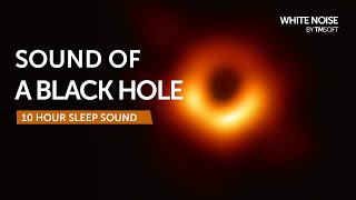 The Sound of a Black Hole  10 Hours  Black Screen [upl. by Gladys283]