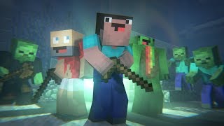 ZOMBIES Minecraft Animation Hypixel [upl. by Odanref619]