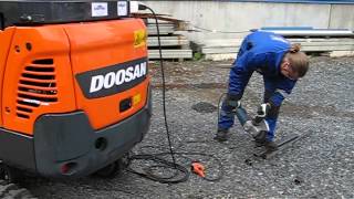 DYNASET HG35kVA hydraulic generator [upl. by Orren]