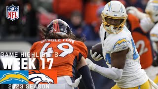 Los Angeles Chargers vs Denver Broncos  2023 Week 17 Game Highlights [upl. by Aillimat630]