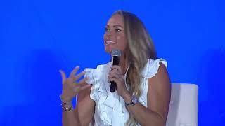 Impact Award presentation honoring Jennie Finch  National Youth Sports Summit [upl. by Lauraine]