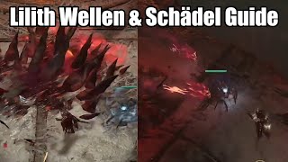 Diablo 4  Lilith Wellen amp Schädel Guide [upl. by Ardaed]