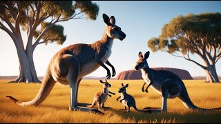 Mama Kangaroo  Combined Story amp Song  Kids Song  Children Song  Singalong [upl. by Ree]