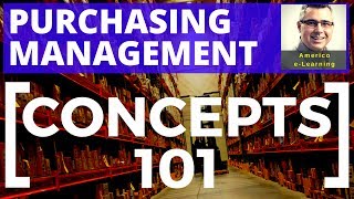 Lesson 1  Purchasing management  concepts 101  Learn main concepts in corporate purchasing [upl. by Flor565]