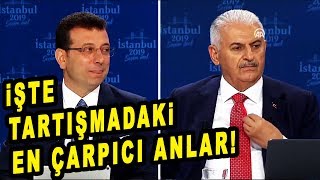 15 Dakikada Ekrem İmamoğlu Binali Yıldırım Canlı Yayın Performansı En Çarpıcı Anlar [upl. by Ronnie]