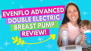 Evenflo Advanced Double Electric Breast Pump Review [upl. by Irat]