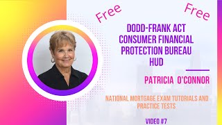 DoddFrank Act Consumer Financial Protection Bureau and HUD Free Tutorial [upl. by Bovill]