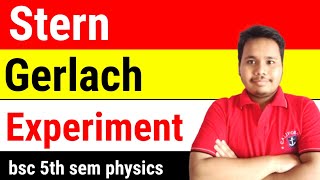 stern gerlach experiment  stern gerlach experiment in quantum mechanics [upl. by Strickland6]