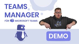 Teams Manager Demo  Vorlagen für Microsoft Teams Genehmigungsworkflow Metadaten amp mehr [upl. by Uund]