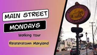 Reisterstown Maryland  historic walking tour [upl. by Anrehs]