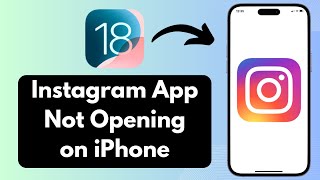 iOS 18 How to Fix Instagram App Not Working on iPhone [upl. by Atelra]