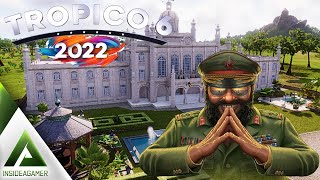 Tropico 6  Beginners Guide To An Island Build For 2022  All DLC  Episode2 [upl. by Ellenuahs]