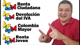 👉 RENTA CIUDADANA INSCRIPCIONES DEVOLUCION Del IVA COLOMBIA MAYOR RENTA JOVEN✅ [upl. by Frida]