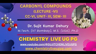 CARBONYL COMPOUNDS LECTURE 6 CC VI UNIT III SEM III [upl. by Longan]