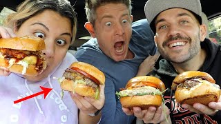 MASSIVE EPIC CHEESEBURGER MUKBANG with SUZY ANTONYAN and JASON NASH [upl. by Prent]